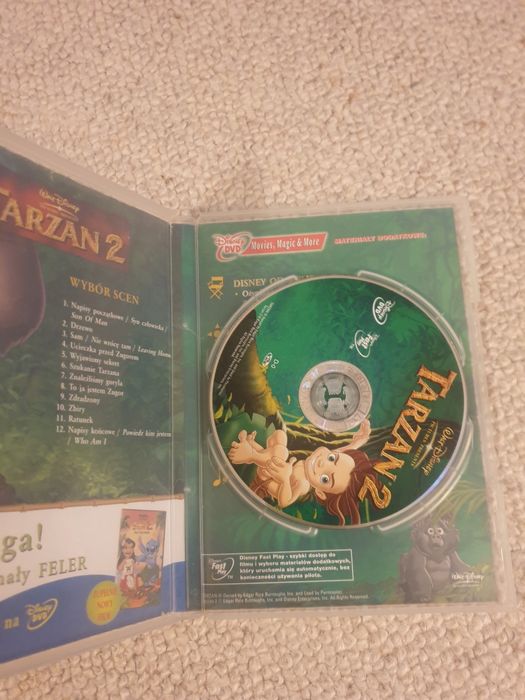 Tarzan 2  bajka Walta Disneya DVD