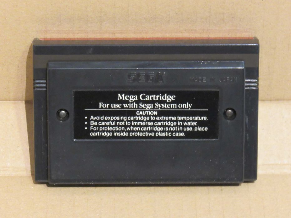Jogo Sega Master System Bomber Raid só cartucho