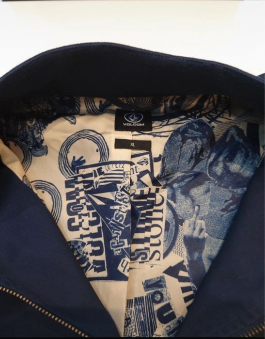 Casaco volcom cor azul