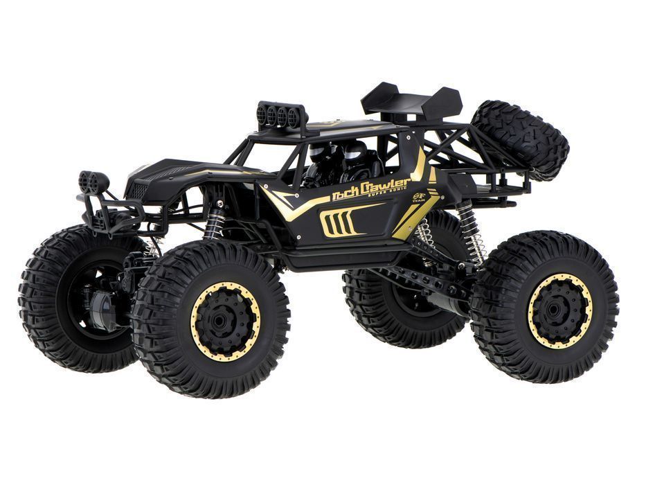 Duży Samochód Zdalnie Sterowany Auto RC Metal 4x4 Terenowy 2,4Ghz 1:8