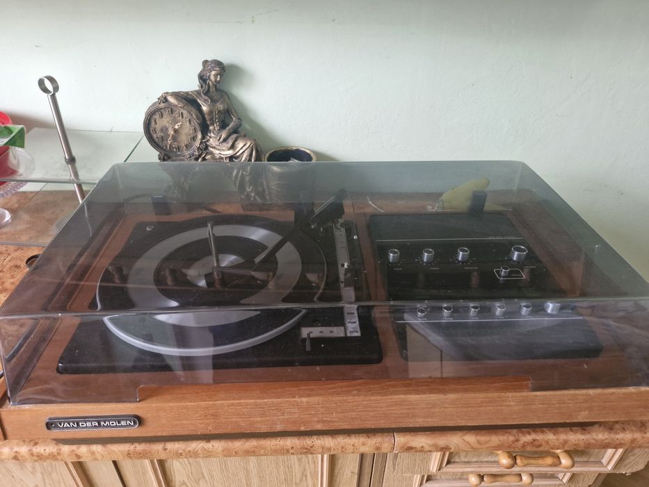 Gramofon z radiem Van der Molen plus glosniki