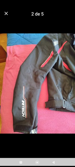 Vendo casaco motard  impecável