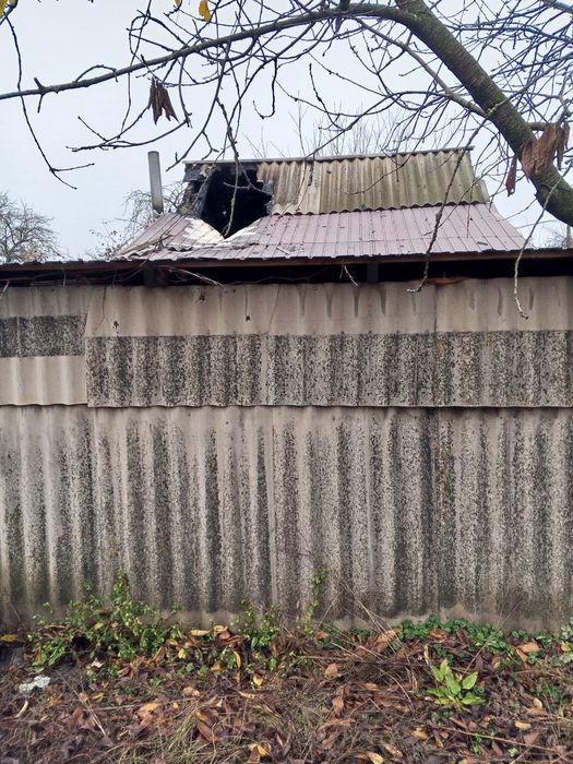 Продам домик после пожара.