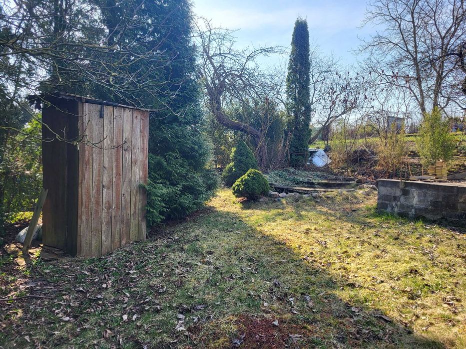 Przestronny ogródek działkowy ROD 625 m², z domkiem i przyłączami