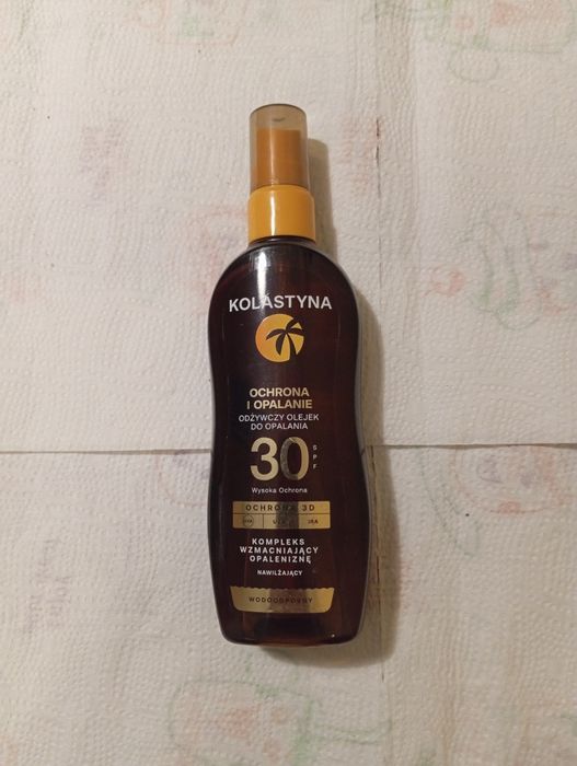 Kolastyna Odżywczy olejek do opalania spf 30 150ml