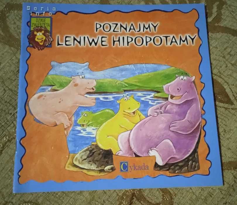 Dzikie zwierzęta - Poznajmy leniwe hipopotamy
