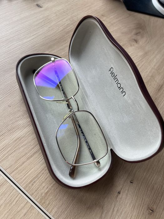 Okulary Fielmann BD 480 BL zerówki z filtrem światła niebieskiego