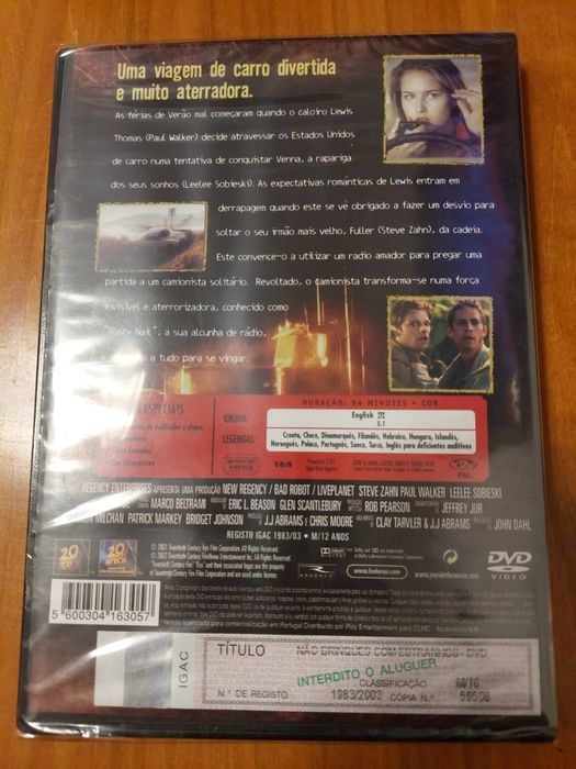 Dvd - Não Brinques com estranhos Novo  Selado