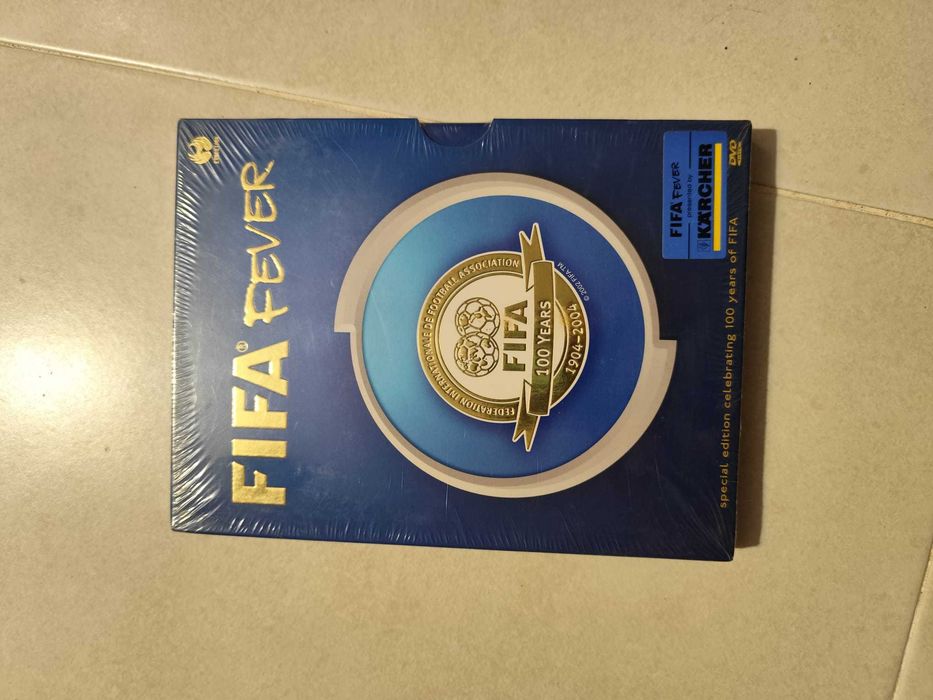 Dvd FIFA Fever, celebração 100 anos de FIFA, edição coleccionador