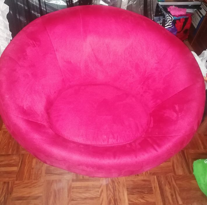 Sofá cadeirão veludo novo