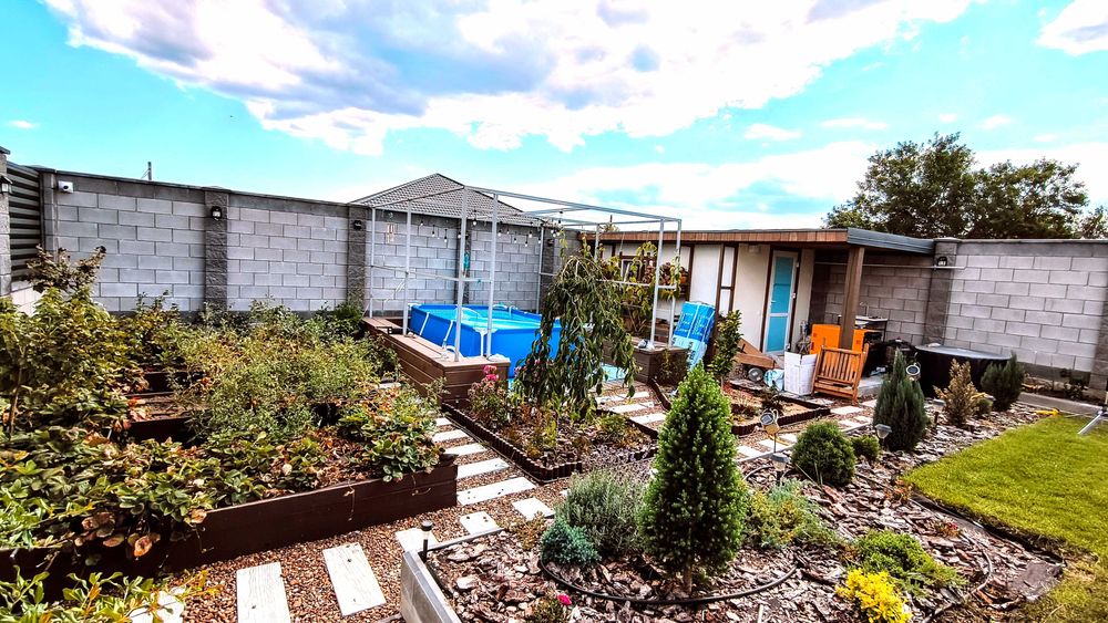 Стильный дом с автономией, камином и экзотическим садом Фонтанка 5 сот