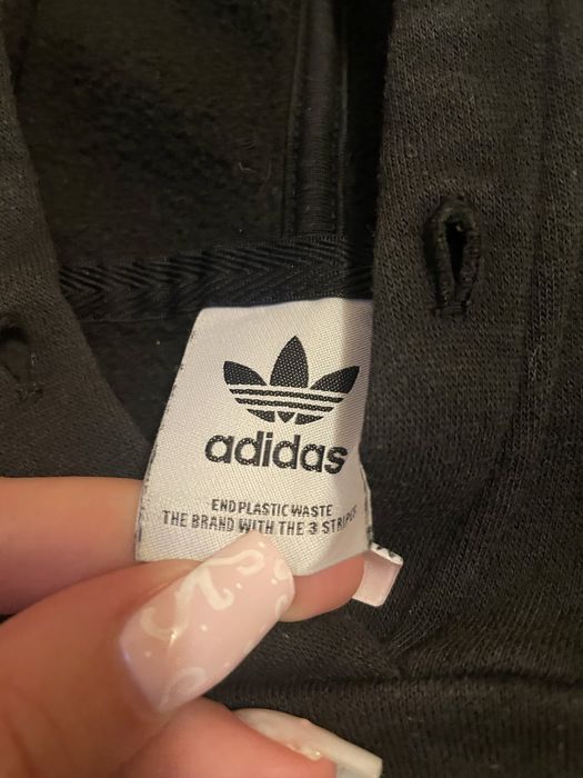 Укороченое худи adidas