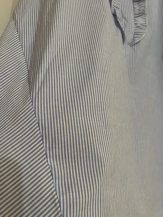 Рубашка для вагітних L-XL, дуже гарна, по спинці має подовжений крій