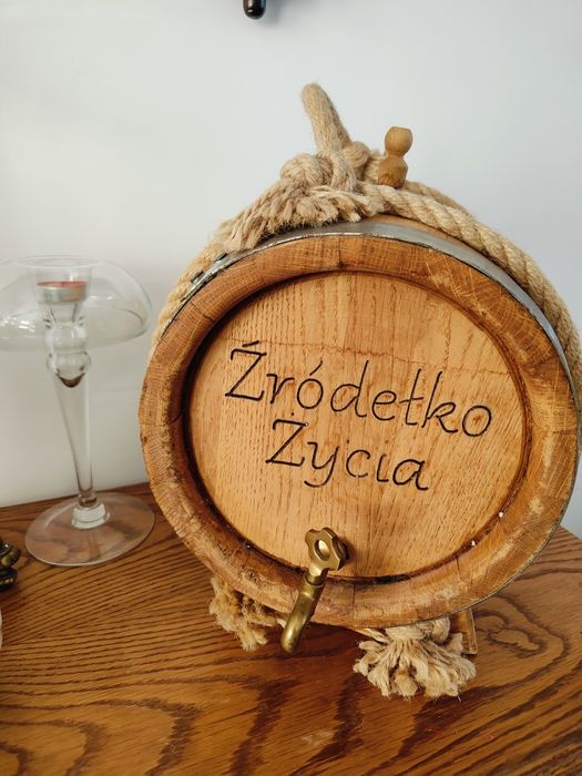 Dębowa beczka 10 litrow
