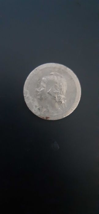 Moeda 1 escudo prata de 1915 em prata e 20 centavos 1920