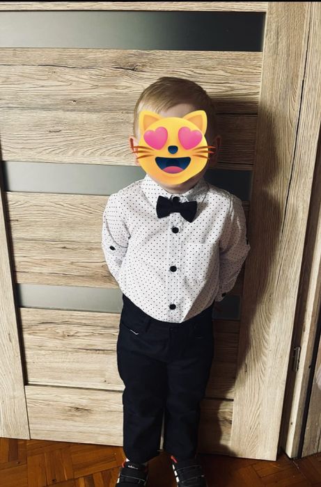 Komplet garnitur chlopięcy