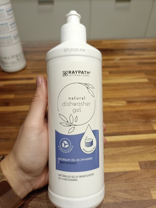 Żel do mycia naczyń i zmywarki bez chemii naturalny, ekologiczny Raypath