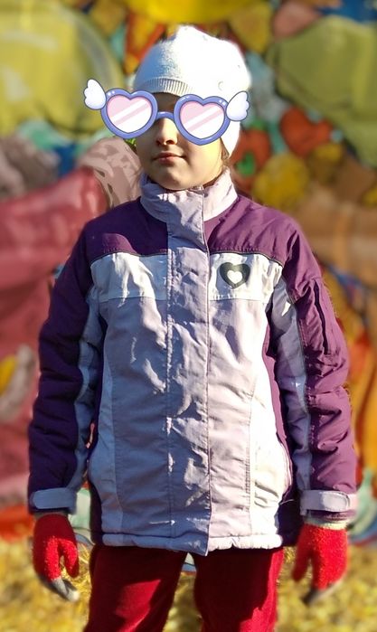 Куртка теплая для девочки