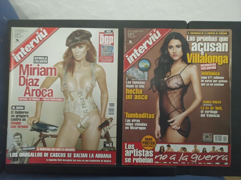 Lote de 16 Revistas INTERVIÚ