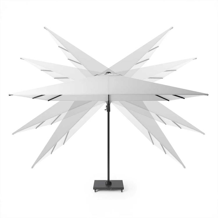 Parasol ogrodowy ​​​​​​Challenger T² Premium Ø3.5m + podstawa