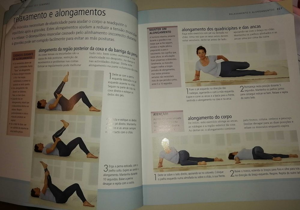 Livro "Retomar a forma depois da gravidez"
