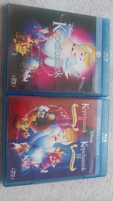 Trylogia Kopciuszek na bluray Disney