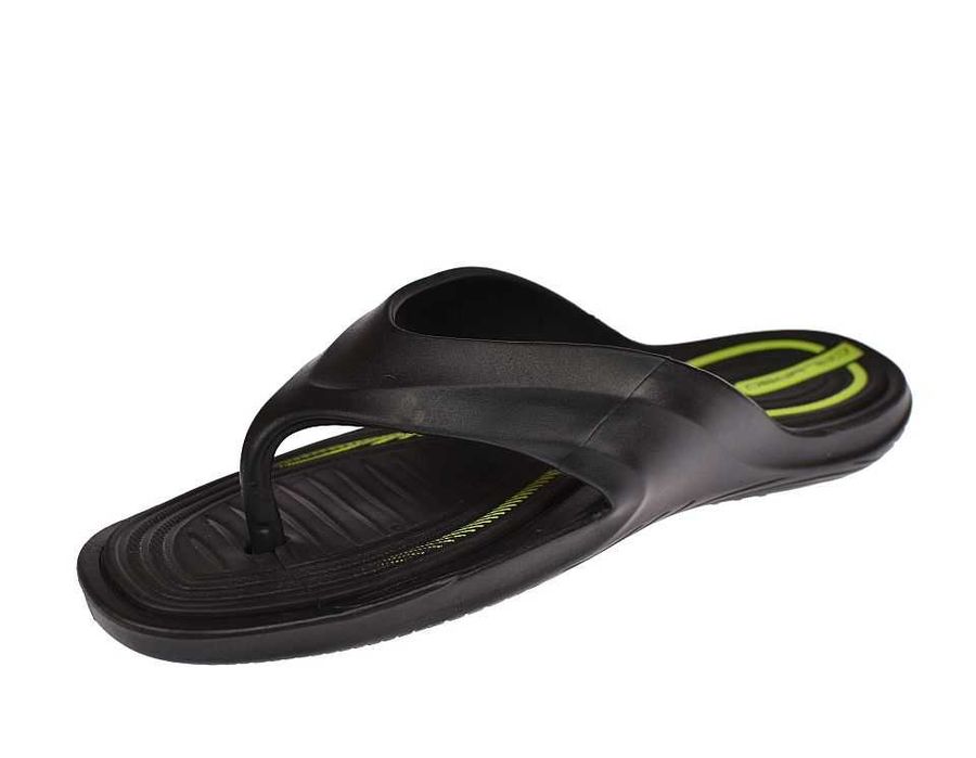 Klapki męskie japonki gumowe szeroki pasek na basen A01s roz. 43