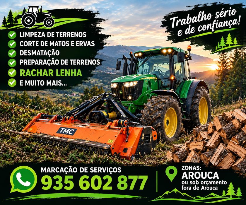Serviços de trator