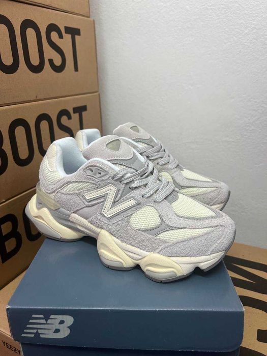 Кроссовки New Balance 9060 quartz / Нью Беленс 9060 cерые 37 38 39