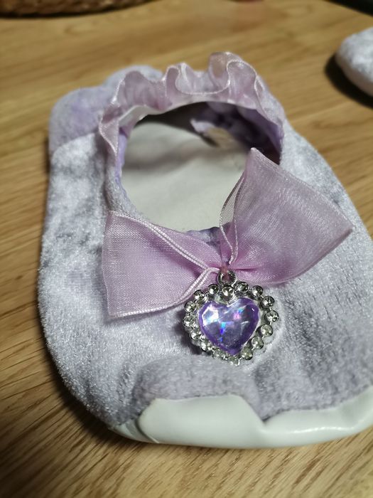 Sapatinho de princesa com varinha de fada