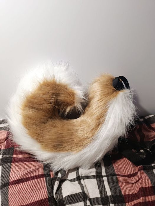 Хвіст собаки. Штучне хутро