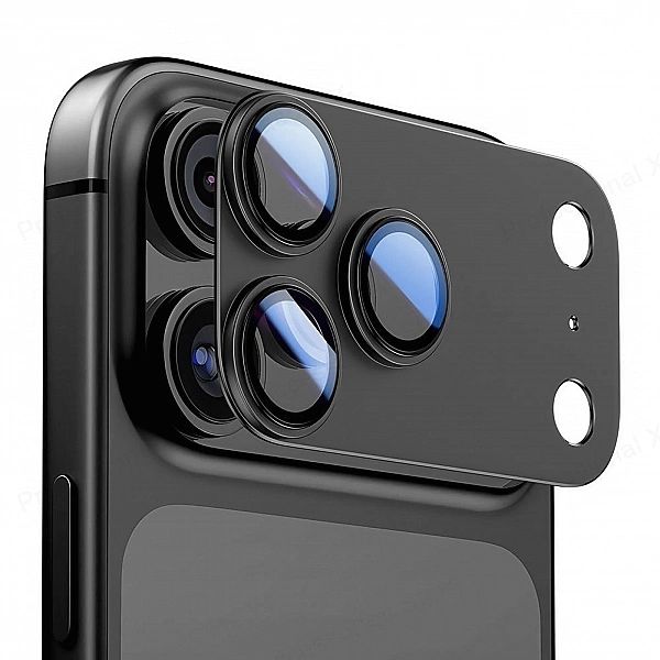 Szkło na obiektyw Tech-Protect Camfull Fit+ na iPhone 17 Pro Max - pom