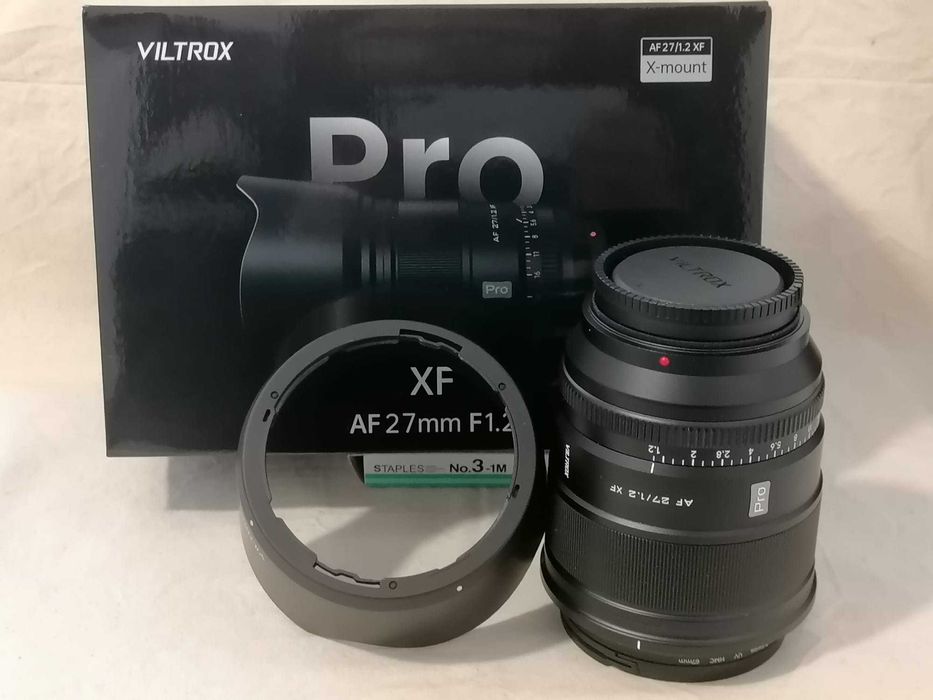 Viltrox PRO AF 27mm 1.2 - Garantia até 28.02.28 - Envio: Oferta.