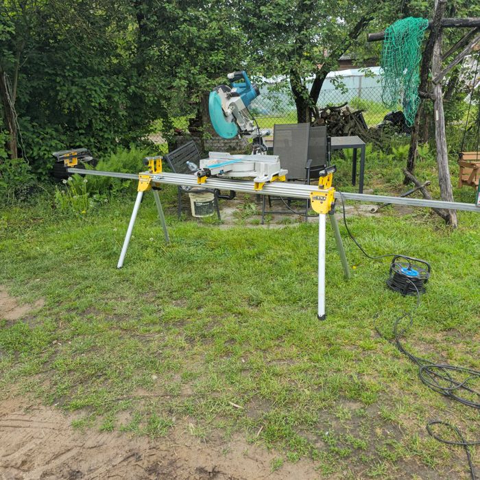 Ukośnica makita LS1216L stojaki dewalt tarcza 305mm