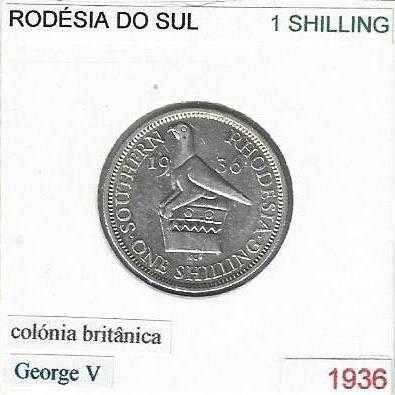 Rodésia do Sul - - - - - Moedas
