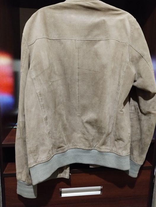 Куртка чоловіча замшева