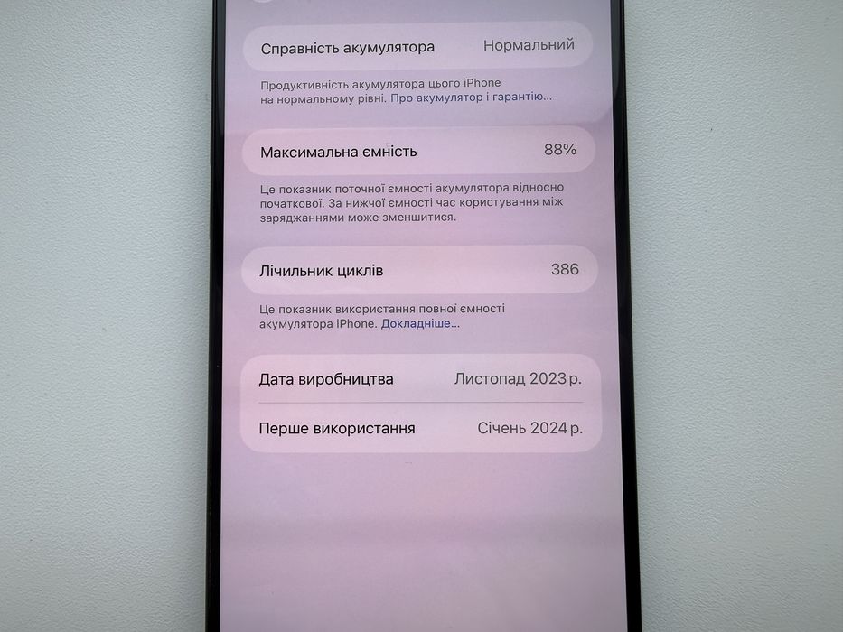 Apple iPhone 15 Pro Max 256gb Black Neverlock 88%