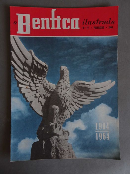 Revista O Benfica Ilustrado nº 77 ano 1964