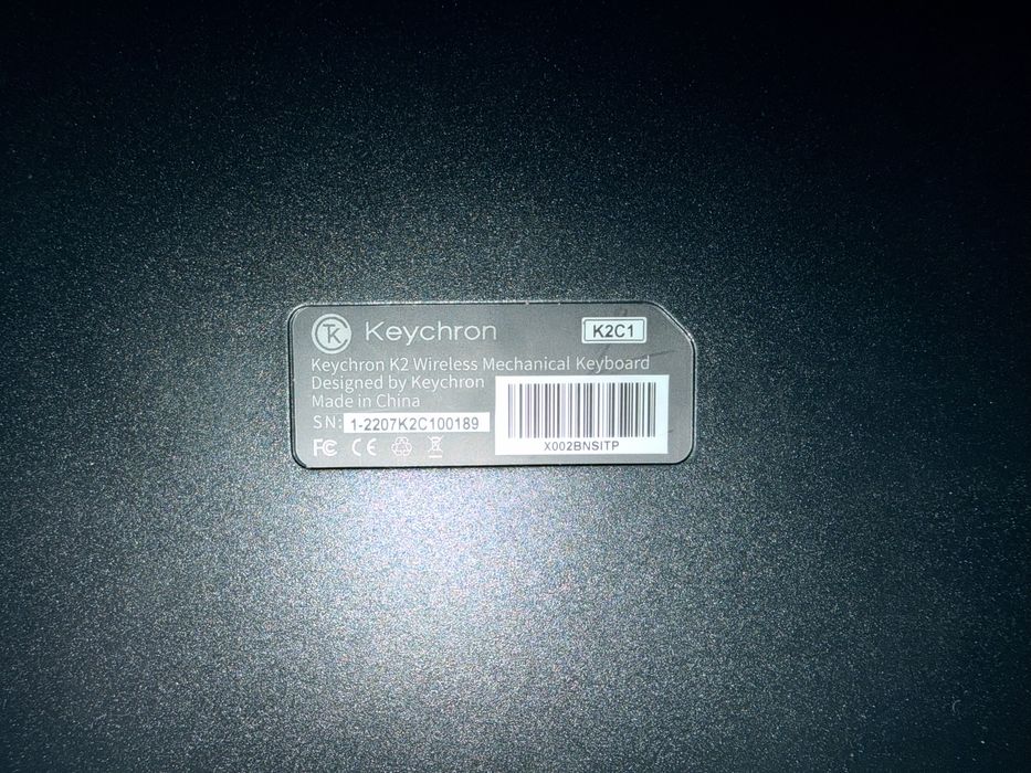 Teclado Mecânico Wireless Keychron K2