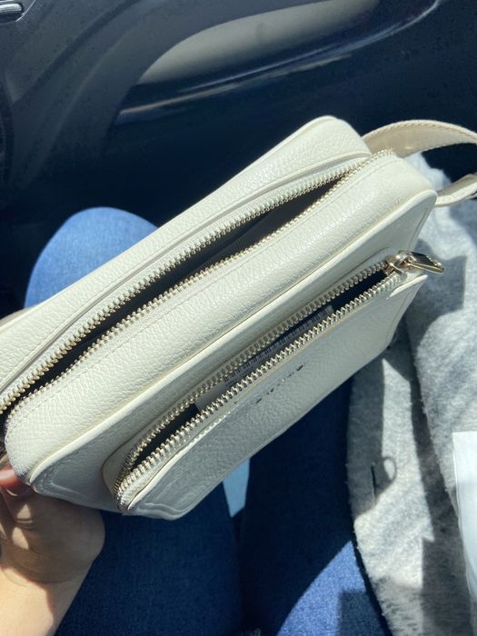Mala Crossbody Furla Off White