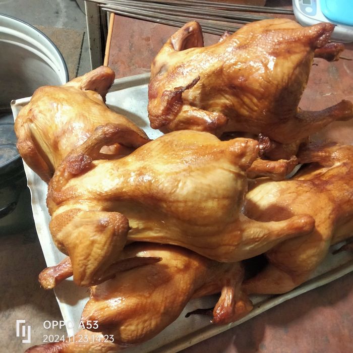 Копчю курей бройлер