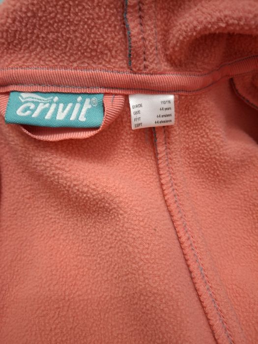 2 poncza i kurtka przejściowa dla dziewczynki 110/116