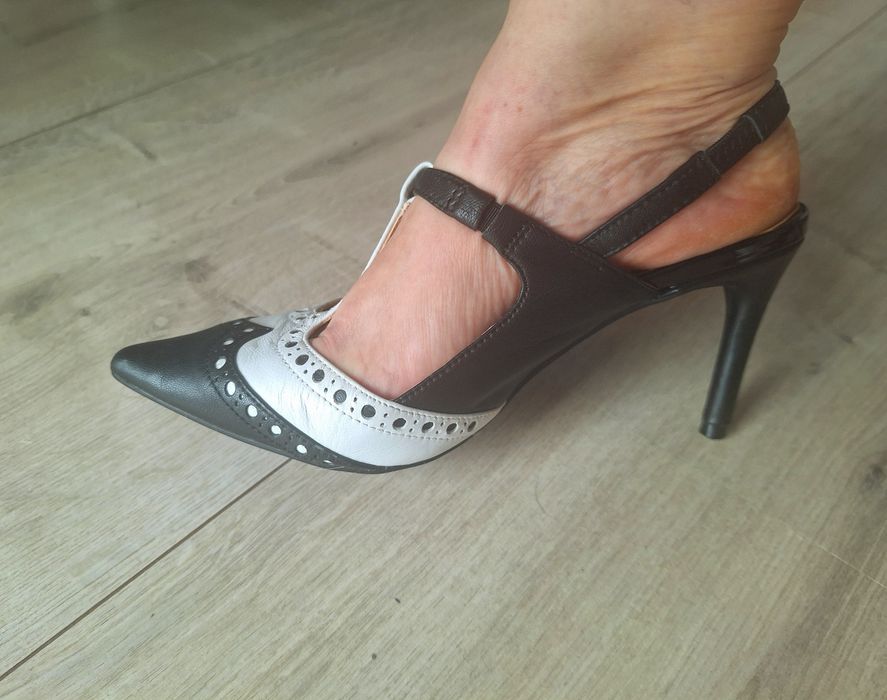 Marks & Spencer retro vintage szpilka r. 36
