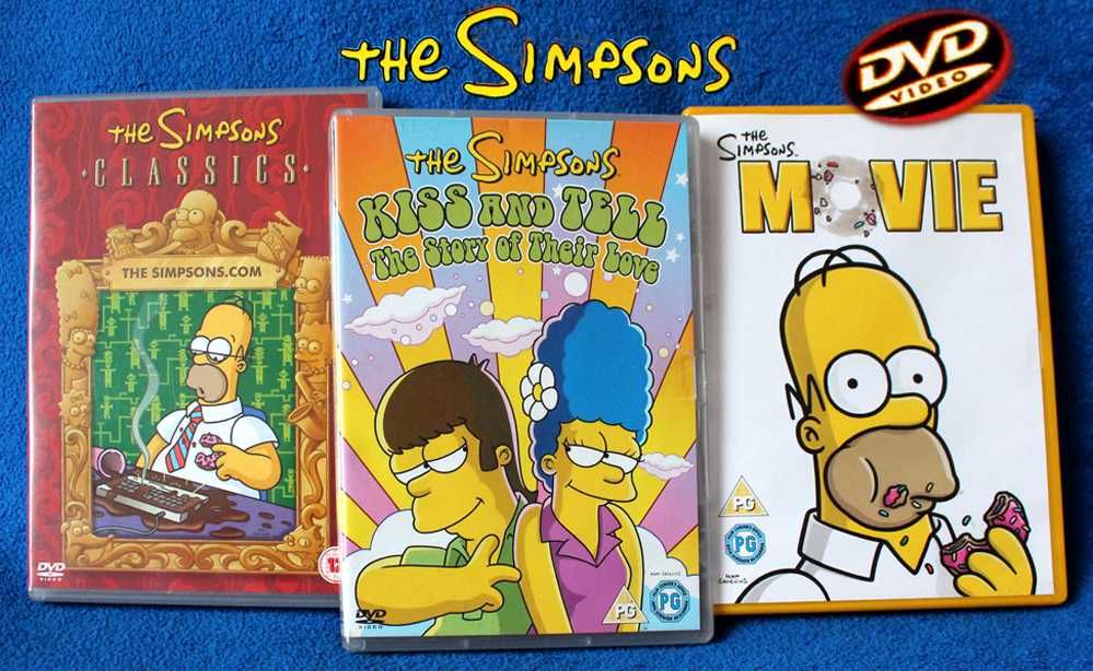 Simpsonowie DVD Video - 3 filmy