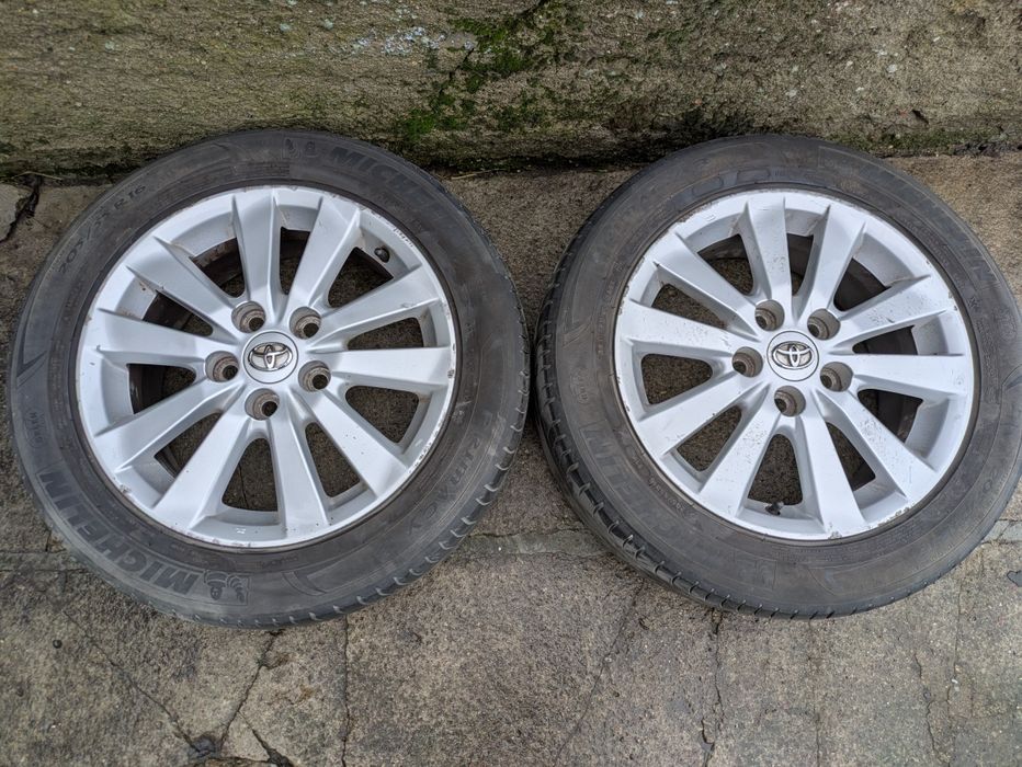 Felgi aluminiowe 16 5x114,3 toyota Avensis ET 45 alufelgi 6,5Jx16