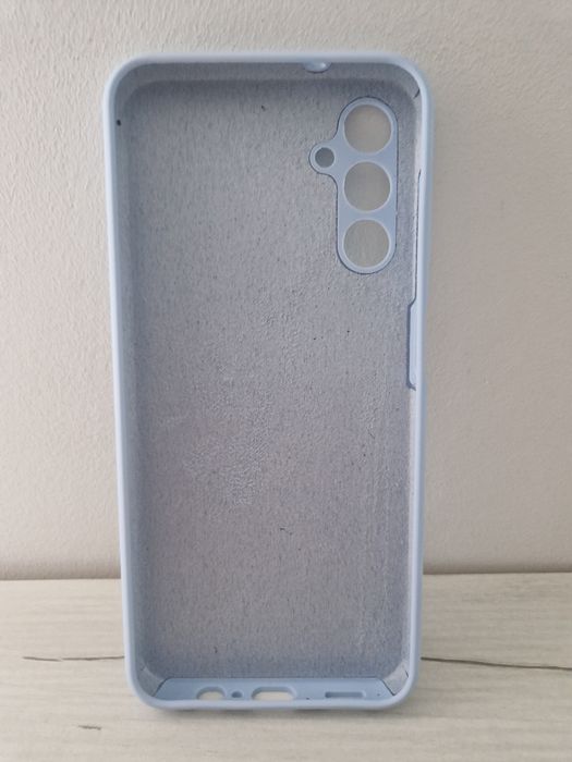 Silicone Lite Case do Samsung Galaxy A14 4G/5G jasnoniebieski