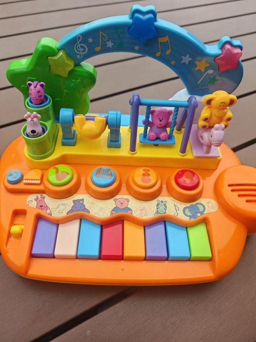 Piano brinquedo criança bebé