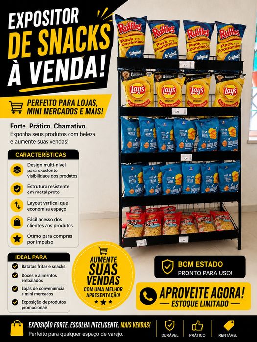 Expositor de snack