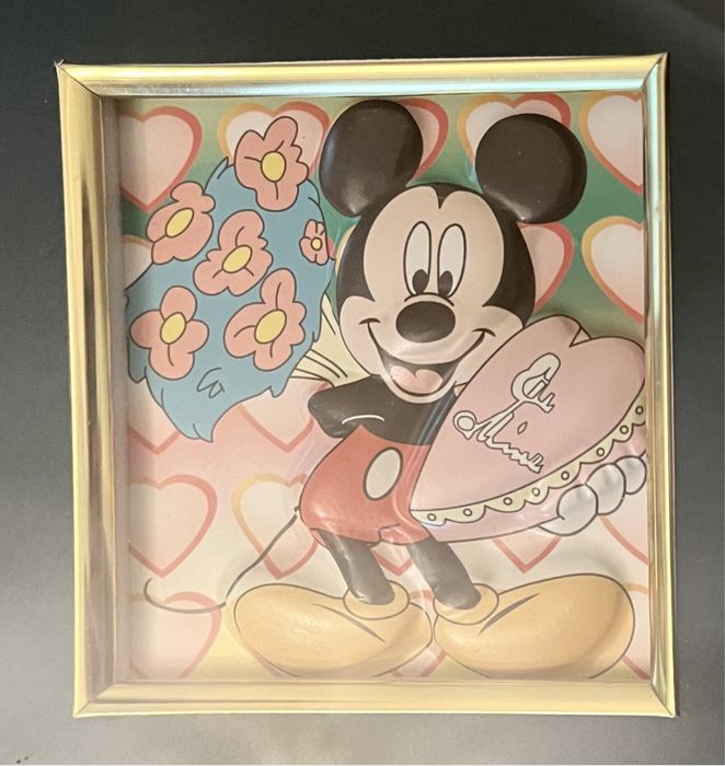 Obrazki dla dzieci. Vinatge. Lata 60. Disney Myszka Mikki