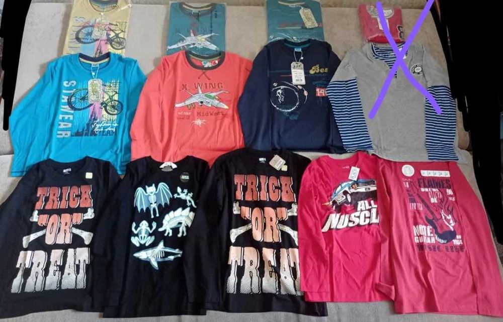 Кофта реглан лонгслив футболка с длинным рукавом 140-164